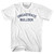 Uncastrated Bullock Womens Cotton Junior Cut T-Shirt - White