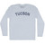 Tucson Adult Tri-Blend Long Sleeve T-shirt - Athletic White