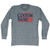 Election Custom Election Two Names And Year Adult Tri-Blend Long Sleeve T-shirt - Athletic Grey