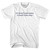 If It Doesn't Make Money It Doesn't Make Sense Rage Font Womens Cotton Junior Cut T-Shirt - White