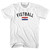 Croatia Fistball Country Flag Adult Cotton T-shirt - White