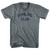 Bowling Club Tri-Blend V-neck Womens Junior Cut T-shirt - Athletic Grey