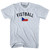Czech Republic Fistball Country Flag Adult Tri-Blend T-shirt - Athletic White