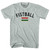 Hungary Fistball Country Flag Adult Tri-Blend T-shirt - Athletic Cool Grey