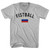 Russia Fistball Country Flag Adult Tri-Blend V-neck T-shirt - Cool Grey
