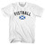 Scotland Fistball Country Flag Adult Cotton T-shirt - White Scotland Fistball Country Flag Adult Cotton T-shirt - White