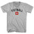 Switzerland Fistball Country Flag Adult Cotton V-neck T-shirt - Grey Heather