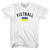 Ukraine Fistball Country Flag Youth Cotton T-shirt - White