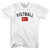 Turkey Fistball Country Flag Womens Cotton Junior Cut T-Shirt - White