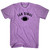 San Dimas Football Adult Tri-Blend T-shirt - Athletic Purple