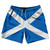 Scotland Country Flag- 7.5" Adult SMALL- Swim Short- Final Sale ZT42