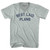 Best Laid Plans Adult Tri-Blend V-neck T-shirt - Athletic Cool Grey