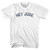Hey Jude Womens Cotton Junior Cut T-Shirt - White