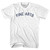 Fine Arts Adult Cotton T-shirt - White