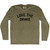 Love The Drake Adult Tri-Blend Long Sleeve T-shirt - Military Green