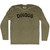 Dingus Adult Tri-Blend Long Sleeve T-shirt - Military Green