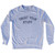 Trust Your Stuff Adult Tri-Blend Sweatshirt - Grey Heather