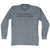 End The Homeless Industrial Complex Rage Font Adult Tri-Blend Long Sleeve T-shirt - Athletic Grey