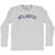 Atlantic Adult Cotton Long Sleeve T-shirt - Grey Heather