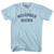 November Sucks Adult Cotton T-shirt - Light Blue