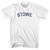 Stowe Youth Cotton T-shirt - White