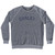 Chalky Adult Tri-Blend Sweatshirt - Athletic Grey