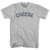 Cheese Womens Cotton Junior Cut T-Shirt - Grey Heather