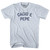 Cacio e Pepe Adult Tri-Blend T-shirt - Athletic White