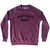 Dew-it-with Dewey Adult Tri-Blend Sweatshirt - Cardinal