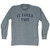 It Takes Two Adult Tri-Blend Long Sleeve T-shirt - Athletic Grey