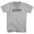 Norm Adult Cotton V-neck T-shirt - Grey Heather