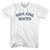 Sofa King Goated Womens Cotton Junior Cut T-Shirt - White