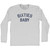 Sixties Baby Adult Cotton Long Sleeve T-shirt - Grey Heather