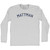 Mattman Adult Cotton Long Sleeve T-shirt - Grey Heather