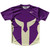 Spartan Running Shirt Track Cross Made In USA - Purple Medium And Vegas Gold
