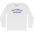The Power Of Intention Adult Cotton Long Sleeve T-shirt - White