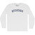 Stoicism Adult Cotton Long Sleeve T-shirt - White