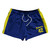 Teen Wolf Beavers 2.5" Swim Shorts Made in USA - Blue Yellow