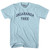 Jacaranda Tree Adult Cotton T-shirt - Light Blue