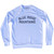 Blue Ridge Mountains Adult Tri-Blend Sweatshirt - White