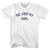 Me And My Girl Womens Cotton Junior Cut T-Shirt - White
