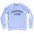 Chopped Liver Adult Tri-Blend Sweatshirt - White