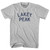 Lakey Peak Adult Cotton T-shirt - Cool Grey