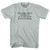 The Magic You're Looking For, Is In The Work You're Avoiding. Typewriter Font Adult Tri-Blend T-shirt - Athletic Cool Grey