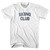 Skiing Club Womens Cotton Junior Cut T-Shirt - White