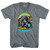 Harambe In Heaven Tri-Blend V-neck Womens Junior Cut T-shirt - Athletic Grey