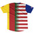 Cameroon And American Flag Combo Soccer Jersey Made In USA Cameroon And American Flag Combo Soccer Jersey Made In USA