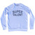 Super Talent Adult Tri-Blend Sweatshirt - White