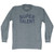 Super Talent Adult Tri-Blend Long Sleeve T-shirt - Athletic Grey