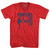 Punters Are People Too Adult Tri-Blend V-neck T-shirt - Athletic Red